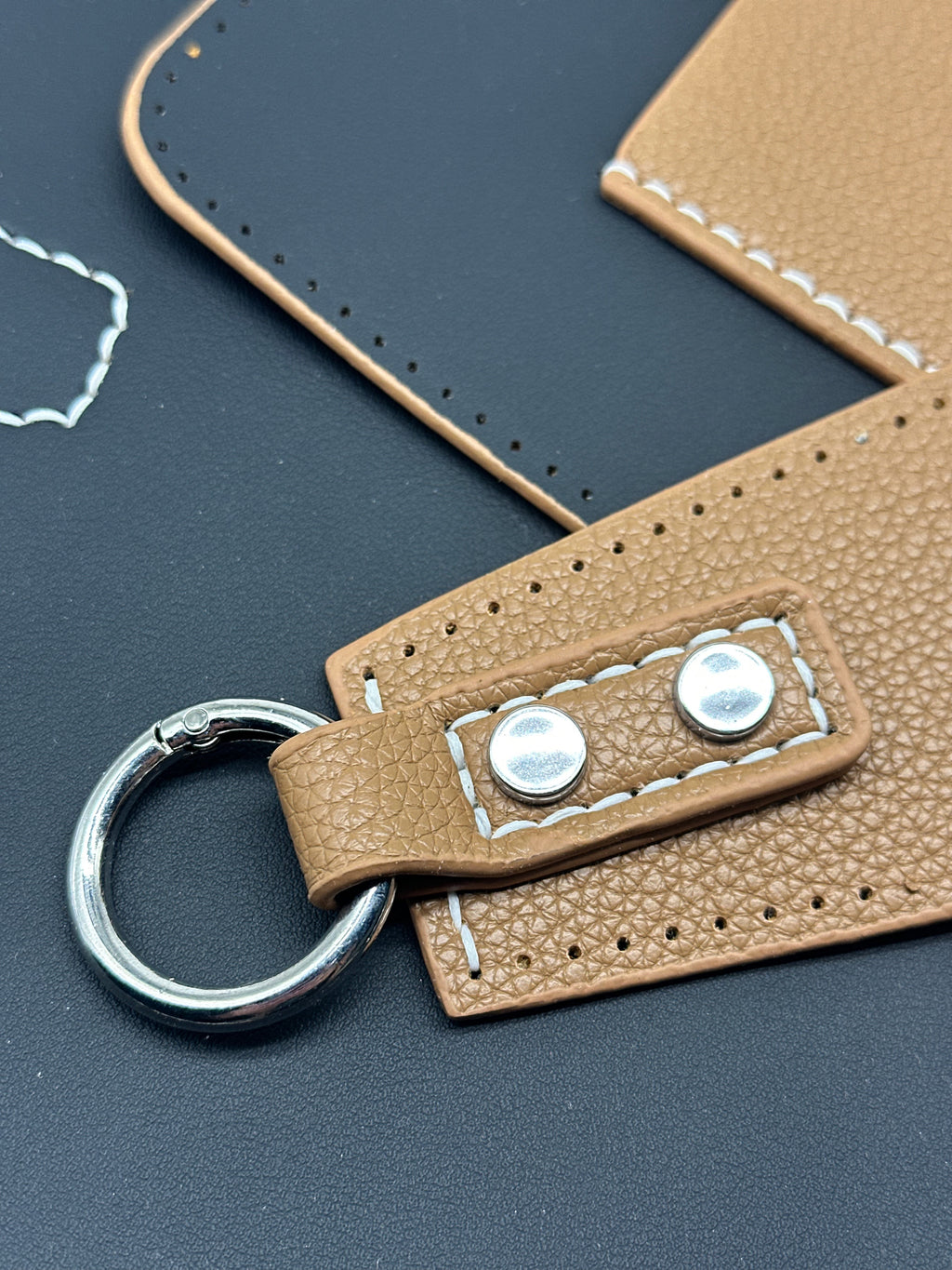 Bucket Bag  DIY Kit | Vegan Epsom Leather Satchel to Sew Yourself