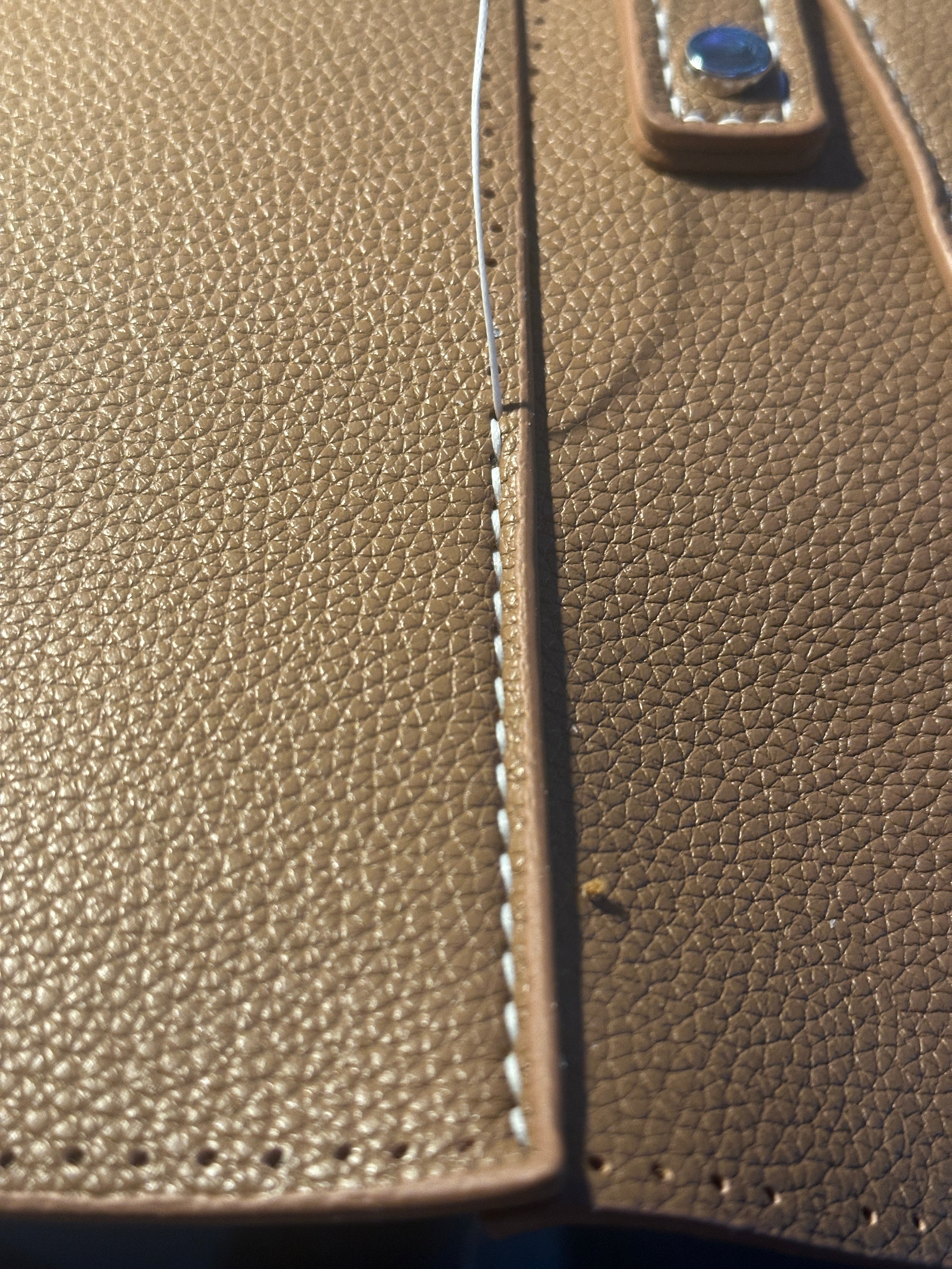 Bucket Bag  DIY Kit | Vegan Epsom Leather Satchel to Sew Yourself