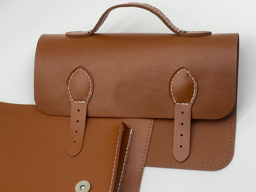 The Cambridge Bag DIY Kit | Vegan Leather Satchel to Sew Yourself